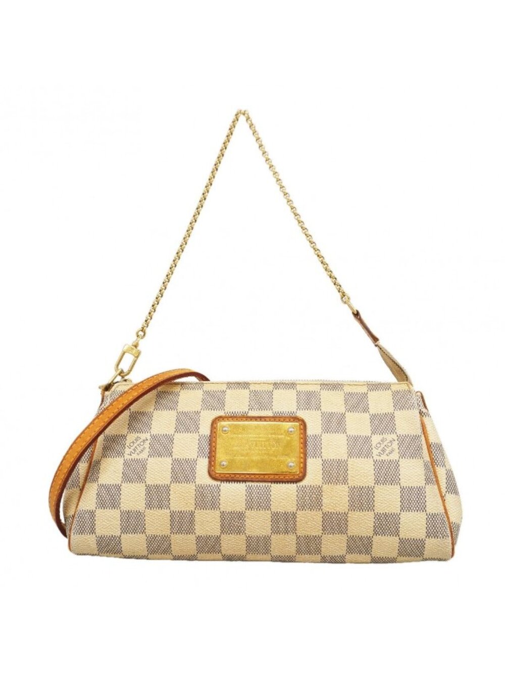 Louis Vuitton Handbag Damier Azur White 2-Way